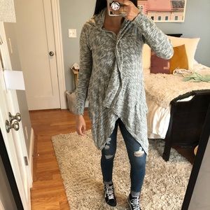 Heather Grey Cardigan
